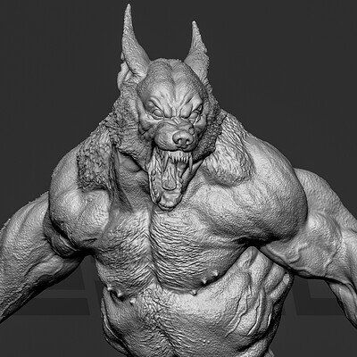 Monster Sculpture, Humanoid Creatures, Alien Character, Werewolf Art, Vampires And Werewolves, Horror Monsters, Concept Art Character, Demon Art, Creature Feature