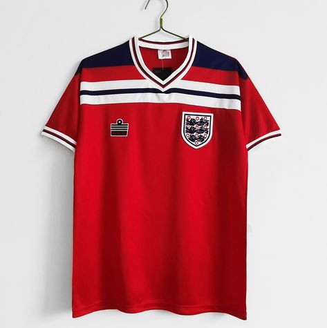 Retro shirt England 1982 Away Football Jersey Check more at https://www.alibebesports.com/product/retro-shirt-england-1982-away-football-jersey/ Liverpool Manchester United, Soccer Accessories, Luton Town, Tracy Mcgrady, Blackburn Rovers, Liverpool England, Brighton & Hove Albion, Club America, Sheffield United