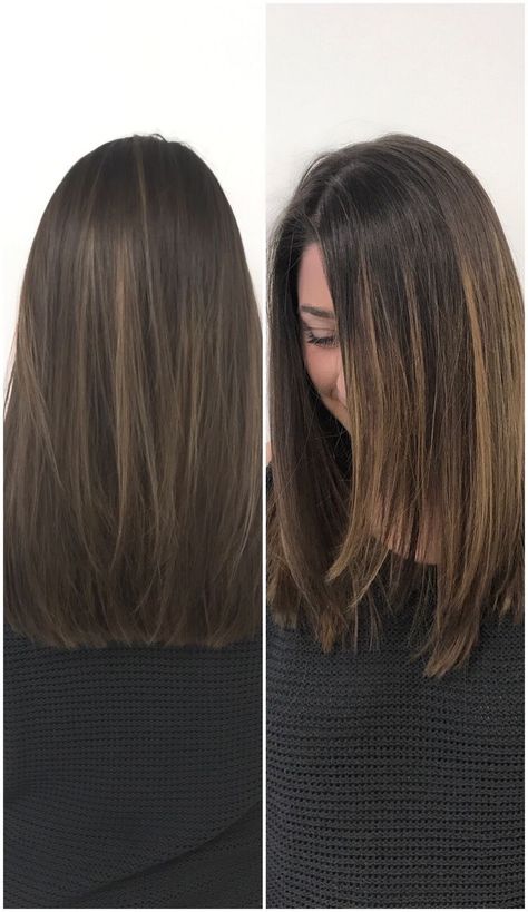 Hair Goal 2018 Spring Medium Length Brown Hair, Haircut Boys, Layers Medium, Straight Hairstyles Medium, Fall Hair Cuts, Haircut And Color, Medium Hair Cuts, Hairstyles Medium, Long Bob