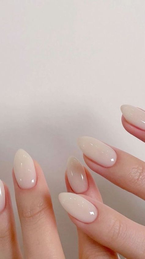 Milky Nails, Manikur Kuku, Hairstyle Inspo, Blush Nails, Casual Nails, Pretty Gel Nails, Soft Nails, Nails Polish, Nagel Inspo