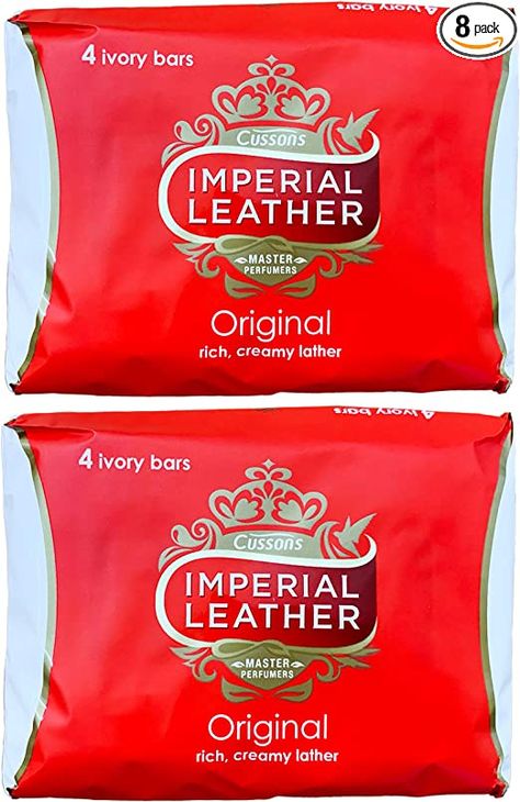 8 x Imperial Leather Original Soap Bars Multipack 8 x 100g Luxury Rich & Creamy Ivory Bars from PZ Cussons Imperial Leather, Soap Packing, Soap For Sensitive Skin, Rose Soap, Beauty Cream, Amazon Uk, Soap Bars, Body Soap, Face Products Skincare