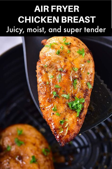 Airfryer Chicken, Air Fryer Recipes Chicken Breast, Air Fryer Chicken Thighs, Reheat Chicken, Airfryer Recipes, Fried Chicken Breast, Fry Recipes, Air Fried Chicken, Air Fryer Recipes Chicken