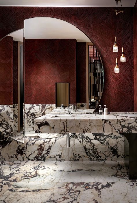 Marble Toilet, Woman Bathroom, Ab Concept, Small Bathroom Cabinets, Small Bathroom Storage Cabinet, Bathroom Design Decor, Jw Marriott, Ceiling Lights Living Room, Toilet Design