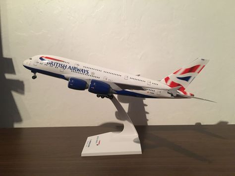 Model Aeroplanes, Model Aeroplane, Airplane Models, Airline Company, Airbus A380, Space Galaxy, Fixed Gear, British Airways, Model Airplanes