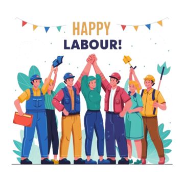 Happy Day Aesthetic, Labor Tools, Scene Cartoon, Studio Background Ideas, 1st May, People Png, Workers Day, Hands Together, Background Ideas