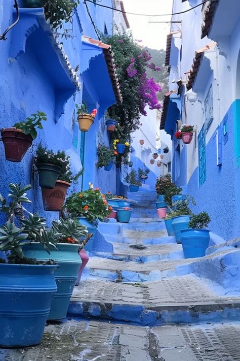 Explore the Blue Pearl of Chefchaouen✨ Wander the vibrant blue streets of Chefchaouen, a picturesque town in the Rif Mountains of Morocco. Enjoy the stunning architecture, local markets, and serene atmosphere. 🏞️💙 #Chefchaouen #MoroccoTravel #HiddenGems #TravelInspiration Morocco Chefchaouen, Chefchaouen Morocco, Strait Of Gibraltar, Semester Abroad, Morocco Travel, Blue Pearl, Africa Travel, Beautiful Places To Travel, Vibrant Blue