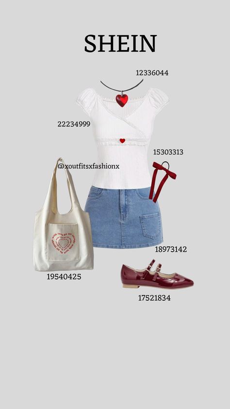 Shein Outfits Summer 2024 Codes, Paty Shein, Shein Ideas, Affordable Clothing Brands, Shein Id, Shein Codes, Shein Fits, Fashion Design Collection, Shein Outfits