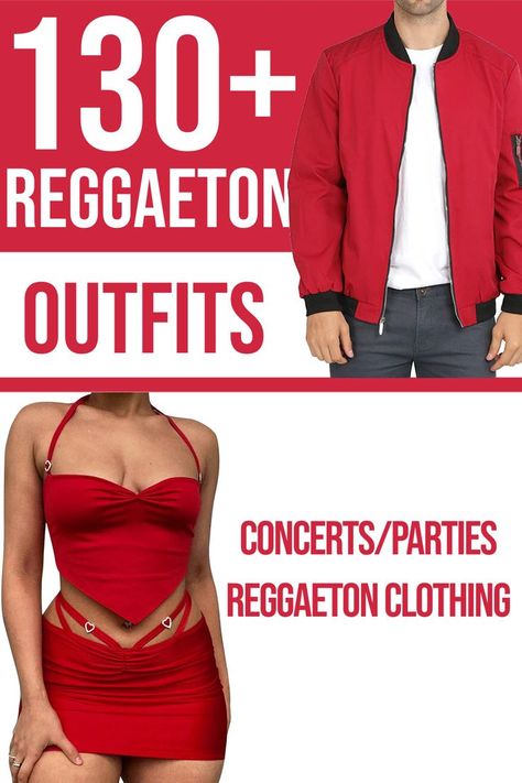 Going to a Reggaeton event and don't know what to wear? We gathered over 130 Reggaeton outfits and 3 different Reggaeton styles, so you can create your ideal outfit! Reggaeton Club Outfit, What To Wear To A Reggaeton Concert, Reggaeton Party Outfit, Don Omar Concert Outfit, Reggaeton Aesthetic Outfit, Reggaeton Concert Outfit Women, Reggaeton Concert Outfit Ideas, Outfit Festival Reggaeton, Old Reggaeton Aesthetic