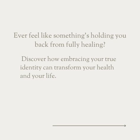 Feeling held back? Wondering how to heal from the inside out? Our latest episode explores the power of knowing and living in your true identity. Discover how to shed false beliefs and step into the freedom that’s waiting for you. Listen to Your walk with the Lord has everything to do with your physical healing today! False Beliefs, Physical Healing, True Identity, Listening To You, Gut Health, Waiting For You, Workout Programs, Feel Better, The Lord