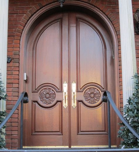 madison custom doors Metal Front Door, Feature Wall Design, Door Design Photos, Make A Door, Double Glass Doors, Wooden Main Door, Wooden Main Door Design, Double Door Design, Classic Doors