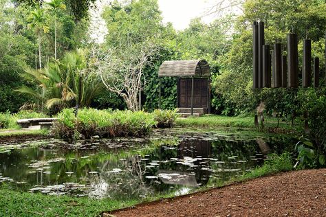 Geoffrey Bawa’s Lunuganga Estate reveals new spaces | Wallpaper Geoffrey Bawa, Lakeside Garden, Gallery Pictures, Hotel Concept, Reflecting Pool, Food Forest, Plunge Pool, Garden Tours, Country Estate