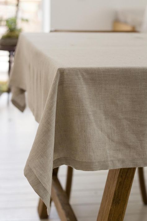 Vintage Inspired Bedroom, Home Atelier, Cottagecore Home, Farmhouse Decoration, Farms Living, European Linens, Farmhouse Dining, Round Tablecloth, Linen Table Runner