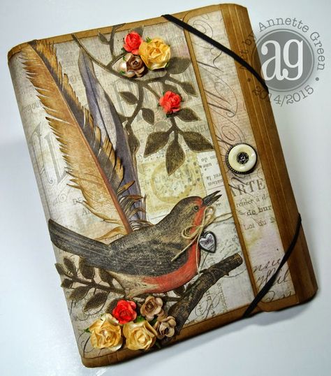 Folio Cover Design, Annette Green, Timmy Time, Art Journal Cover, Mini Scrapbook, Mini Scrapbook Albums, Album Book, Handmade Journals, Handmade Books