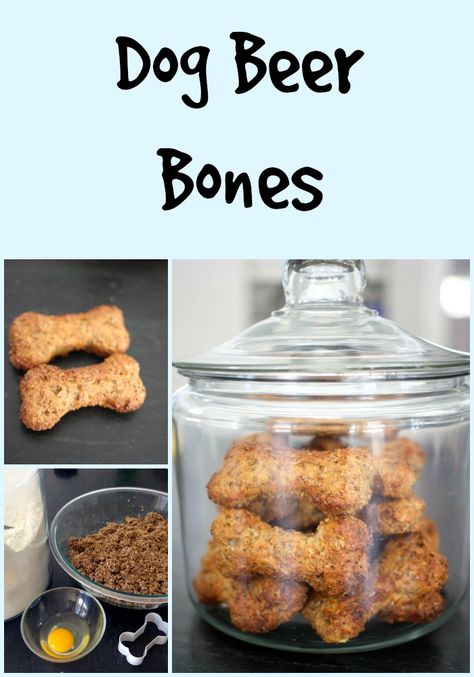 Give the Dog a Beer Bone Dog Beer Recipe, Freeze Dried Dog Treats, Spent Grain, Beer Recipe, Diy Beer, Dog Beer, Brewing Beer, Animal Humour, Diy Dog Treats