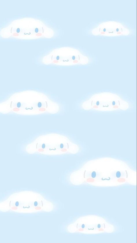 Sanrio Wallpapers, Cinnamoroll Sanrio, Baby Blue Wallpaper, Walpaper Hello Kitty, Cute Blue Wallpaper, Iphone Wallpaper Kawaii, Hello Kitty Backgrounds, Sanrio Wallpaper, Wallpapers Images