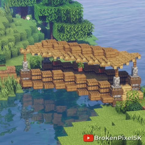 Diagonal bridge design for Minecraft Minecraft Diagonal Bridge, Minecraft Id, Minecraft Bridge, Construction Minecraft, Minecraft Decoration, Mc Ideas, Minecraft Structures, Minecraft Interior Design, Minecraft Cottage