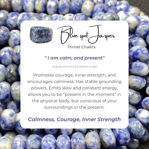 #fashion #onyx #black #tiktok #aesthetic #gemstones #gemstonejewelry #mensfashion #womensclothing #mensjewelry #beadedbracelet #bracelet #beads #womensjewelry #chakras #dalmatian #jewelry #jasper #blue #jasper Sodalite Meaning, Blue Spot Jasper, Grounding Stones, Jasper Meaning, Present In The Moment, Buddha Bracelets, Laughing Buddha, Gemstone Meanings, Hematite Bracelet