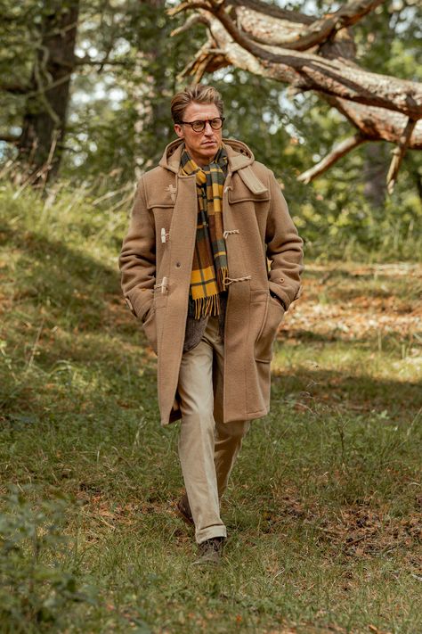 Duffel Coat Mens, Duffel Coat Outfit, Duffle Coat Men, Duffle Coat Outfit, Gloverall Duffle Coat, Mens Duffle Coat, Old Man Fashion, Duffel Coat, Classic Menswear