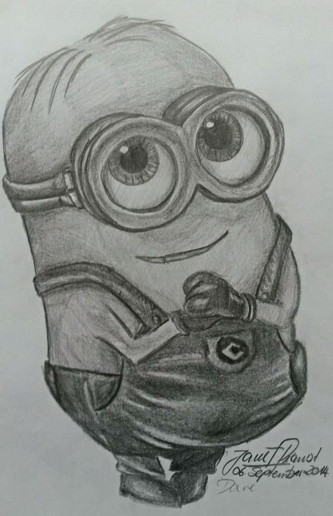 Drawing Minions, Minions Drawing, Minion Sketch, Cartoon Minion, Minion Drawing, Messi Shirt, Minion Art, Disney Drawings Sketches, Baby Animal Drawings