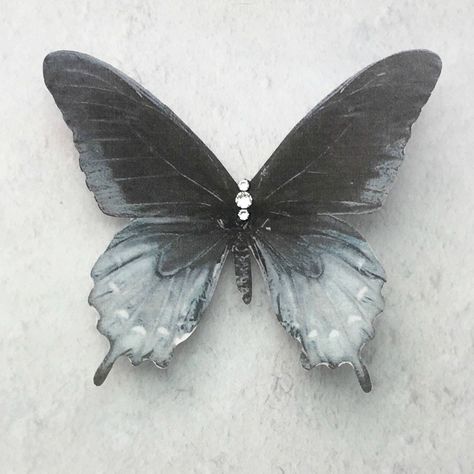 Silk Moth, Silk Butterfly, Halloween Gothic, Dark Clouds, Butterfly Hair Clip, Gray Aesthetic, Silk Hair, Storm Clouds, Butterfly Hair