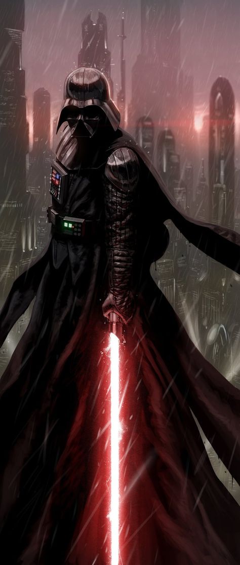 Darth Vader... Lord of the Sith More Jedi Wallpaper, Jedi Art, Anakin Vader, Darth Vader Star Wars, Star Wars Character, Star Wars Sith, Heroic Fantasy, Cuadros Star Wars, Vader Star Wars