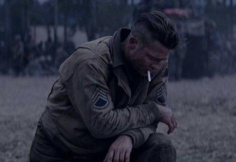 Brad Pitt Fury, Fury 2014, Fury Movie, Military Drawings, Wolf Photos, Boxing Quotes, Tyler Durden, Looking For Alaska, Jax Teller