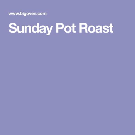 Sunday Pot Roast Lipton Onion Soup Pot Roast, Onion Soup Pot Roast, Sunday Pot Roast, Weekend Dinner, Pork Loin Roast, Carrots And Potatoes, Pot Roast Recipes, Savory Sauce, Soup Mixes