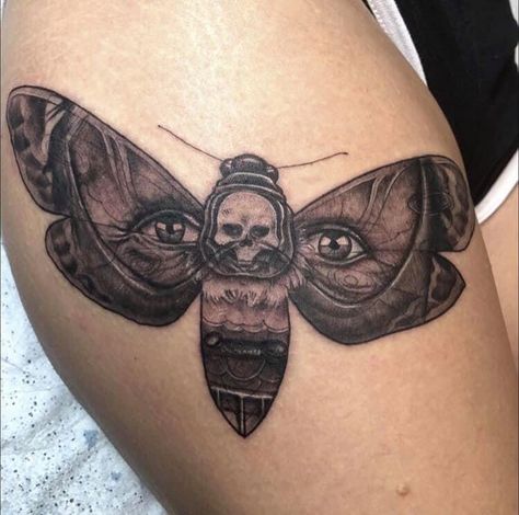 Best Horror Movie Tattoos, Horror Themed Tattoos For Women, Subtle Horror Movie Tattoos, Hannibal Lector Tattoos, Hannibal Lecter Mask Tattoo, Patchwork Horror Tattoo, Classic Horror Movie Tattoos, Hannibal Mask Tattoo, Horror Icon Tattoos