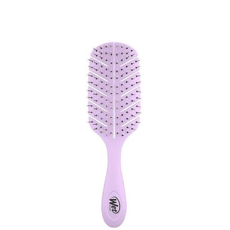 WetBrush Go Green Detangler - Lavender - LOOKFANTASTIC Detangler Brush, Breaking Hair, Detangling Hair Brush, Soft Lavender, Detangling Brush, Wet Brush, Hair Detangler, Dry Brushing, Luxury Skincare