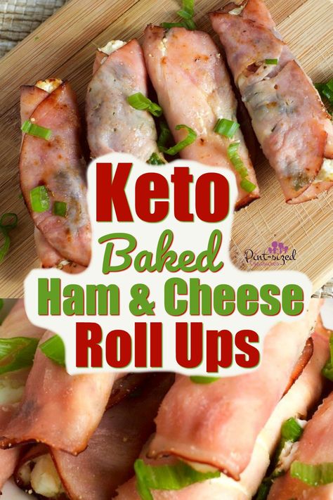 These Keto Easy Baked Ham and Cream Cheese Roll Ups are SO good and simple! They make the perfect appetizer for Easter or Mother's Day! #hamandcheese #keto #ketorecipes #recipe #ketoappetizer #appetizers #pintsizedtreasures Keto Baked Ham, Easy Baked Ham, Cream Cheese Roll Ups, Ham Cheese Rolls, Easter Appetizer, Keto Easter, Cheese Roll Ups, Ham And Cheese Roll Ups, Keto Diet Vegetables