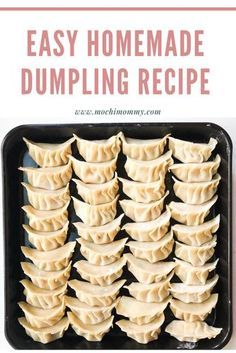 Dumplings Recipe Chinese, Homemade Dumplings Recipe, Potstickers Recipe, Japanese Dumplings, Dim Sum Recipes, Homemade Chinese Food, Wonton Recipes, Pork And Cabbage, Homemade Dumplings