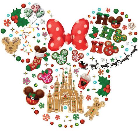 Christmas Kingdom, Magic Kingdom Christmas, Magic Kingdom Shirt, Christmas Digital Paper, Designs Printable, Minnie Christmas, Paper Magic, Disney Phone Wallpaper, Mickey Mouse Wallpaper