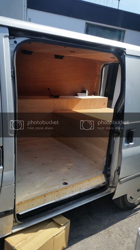 Ford Transit Forum • View topic - My MK7 SWB 115 trend conversion (Picture heavy) Mk7 Transit Camper, Transit Camper Conversion, Van Renovation, Ford Transit Camper Conversion, Bedford Van, Ford Transit Camper, Transit Camper, Build A Camper Van, Build A Camper