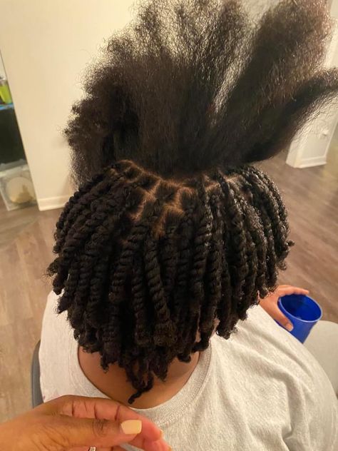 Large Two Strand Twists Men, Twists Hairstyles For Men, Guy Twist Hairstyle, Black Man Twists Natural Hair, Re Twist Dreads Men, Thick Two Strand Twist For Men, Twist On Men Hair, Small Twists Men, Protective Styles For Natural Hair Men