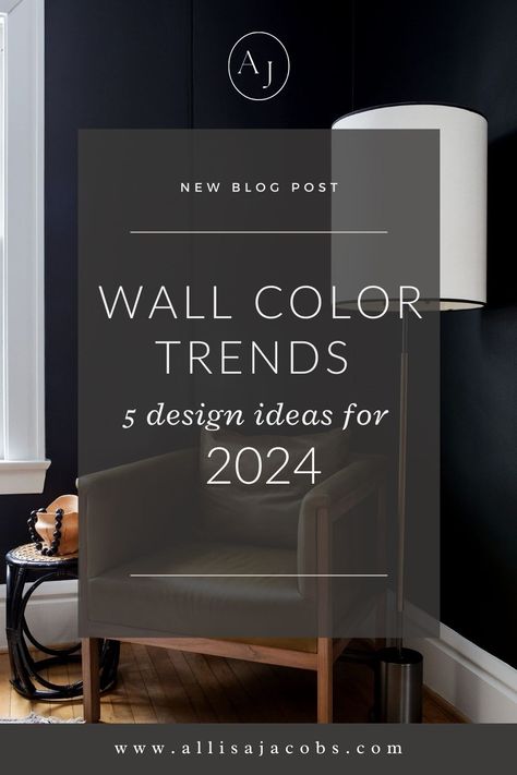 Check out the 2024 wall color trends for paint embracing minimalism and earthy shades to instantly update your home. Click through for examples and ideas for your space. 2024 Wall Colors, Interior Colours 2024, Popular Accent Wall Colors, Living Room Colours 2024, 2024 Accent Wall Trends, Trending Paint Colors For 2024, 2024 Wall Color Trends, 2024 Paint Colors, Bathroom Paint Colors 2024