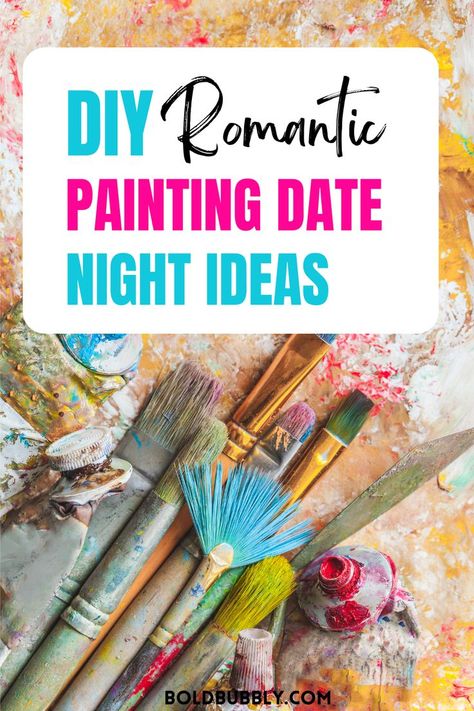 painting date night Painting Date Night At Home, Painting Date Night, Date Night Ideas At Home Romantic, Painting Date, At Home Date Night, Home Date Night, Date Night Ideas For Married Couples, Date Night At Home, Fun Icebreakers