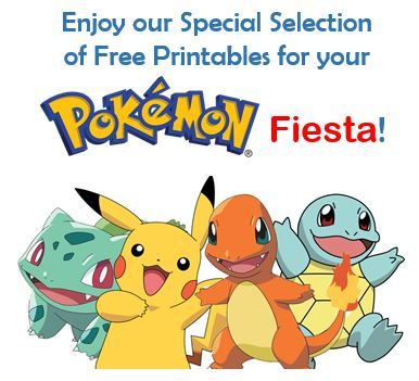 Free party printables in a bunch of themes not just Pokemon.  I've used the site for candy bar wrappers, water bottle wraps, and images for other decorations. Tex Mex Party, Pokemon Candy, Pikachu Party, Beatles Party, Comic Party, Ideas Cumpleaños, Pokemon Birthday Party, Candy Bar Labels, Paper Purse