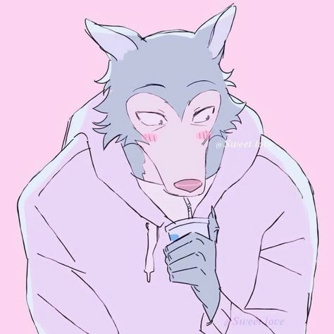 Beastars Legoshi, Beastars Legosi, Beast Stars, Match Icons, A Wolf, Zootopia, Profile Pics, Matching Pfps, Matching Pfp