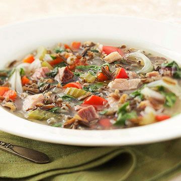 Wild Rice-Ham Soup