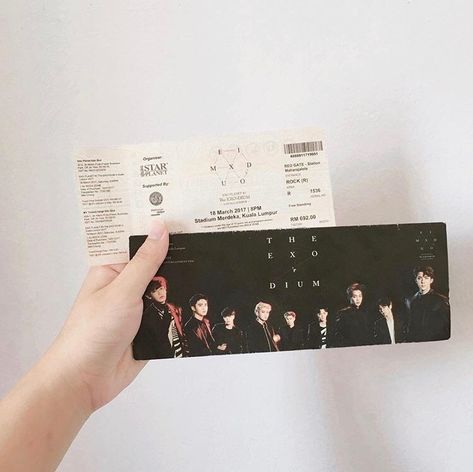 Exo Concert, Concert Ticket, Kpop Exo, Concert Tickets, Exo, We Heart It, Planets, Lost, Concert