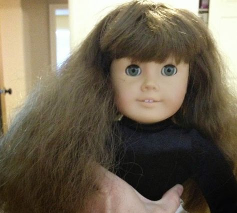 american girl doll har Doll Hair Tutorial, American Girl Doll Hair, Ring Around The Collar, American Girl Hairstyles, American Girl Store, American Girl Doll Hairstyles, Dolls Hair, American Girl Patterns, Hair Fixing