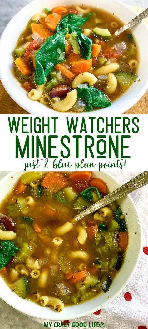 Thm Soup Recipes, Hearty Fall Soups, Easy Minestrone Soup, Vegetarian Minestrone, Vegetarian Minestrone Soup, Easy Minestrone, Pool Stairs, Weight Watchers Vegetarian, Vegan Minestrone Soup