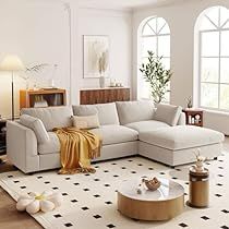 Chesterfield Sofa Design, Beige Sectional, Furnitur Ruang Keluarga, Sofa L, L Shaped Couch, Grey Sectional, Modern Sofa Sectional, Couch Set, Sectional Sofa Couch