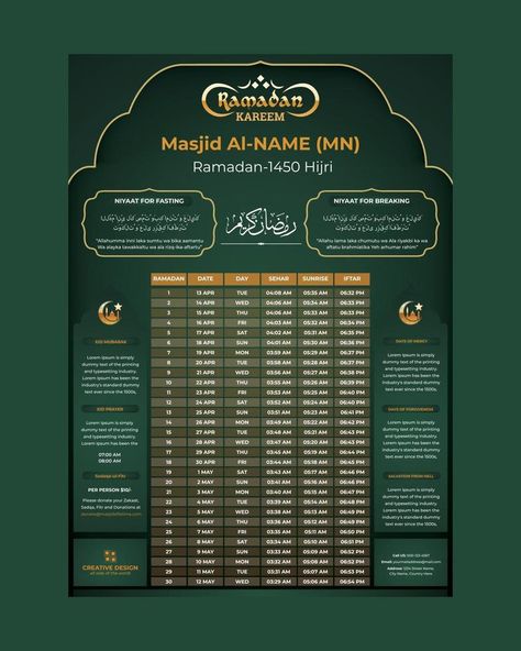 Ramadan Kareem Timing Calendar, A3 Islamic Ramadan Calendar Ramzan Time Table Card Design, Ramadan Calendar Design, Ramadan Ads, Cursive Small Letters, Ramadan Dates, Wallpaper Ramadhan, Islamic Library, Ramadan Calendar, Ramdan Kareem