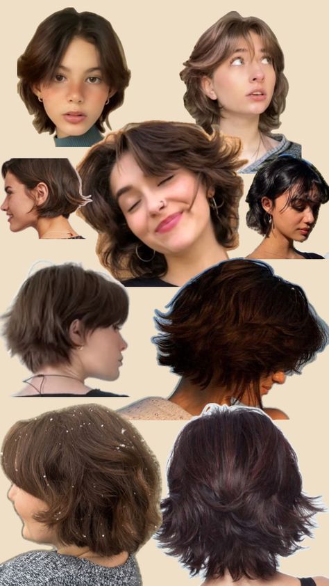 Downtown Haircut Short, Really Short Layered Haircuts, Classy Short Hair, Haircut Summer, Really Short Hair, Hair Inspiration Short, Haircut Inspiration, Haircuts For Wavy Hair, Shot Hair Styles