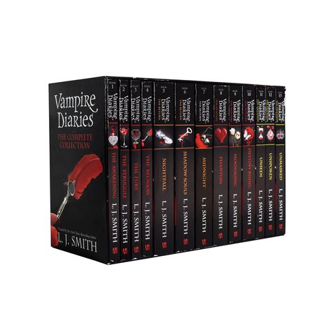 Vampire Diaries Book Series, Vampire Diaries Books, Doctor Drawing, Supernatural Books, Moon Song, Vampire Books, J Smith, The Reunion, Books Young Adult