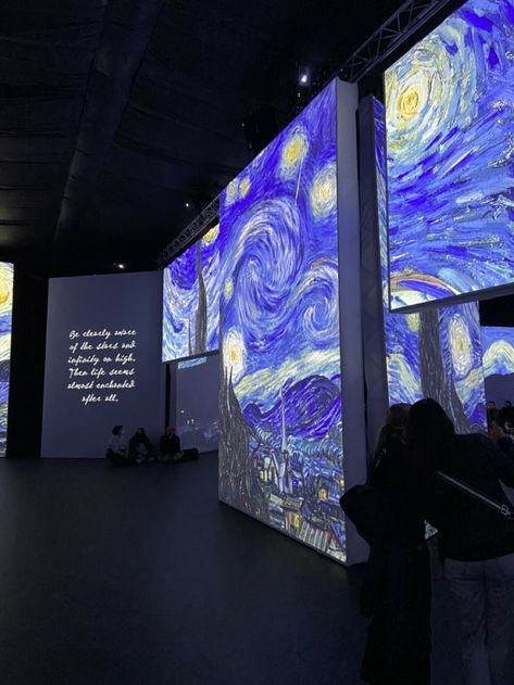 Van Gogh Experience, Van Gogh Exhibition, Vincent Van Gogh Paintings, Artistic Pictures, Arte Van Gogh, Van Gogh Museum, Van Gogh Paintings, Van Gogh Art, Beautiful Landscape Wallpaper