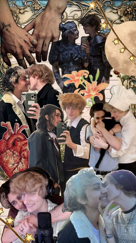 Ethan (P4perback) & Andy (whataboutpadfoot) Break Up Love, Marauders Wallpaper, Collages Wallpaper, Comfort Couple, Iconic Duos, Pretty Body, Remus And Sirius, Time Wallpaper, Paper Angel