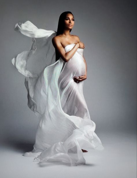 Blown Up Pictures, Maternity With Husband Photo Shoot, Maternity Wrap Photoshoot, Angelic Maternity Photoshoot, Maternity Pictures With Sheet, Silk Wrap Maternity Shoot, Silk Maternity Shoot, Pregnancy Photos Dress, Model Maternity Shoot