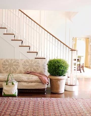 High Street Market: Bohemian Paradise Traditional Design Style, Peter Dunham, Hall House, Stair Case, American House, Entry Hallway, Entry Hall, Declutter Your Home, A Living Room